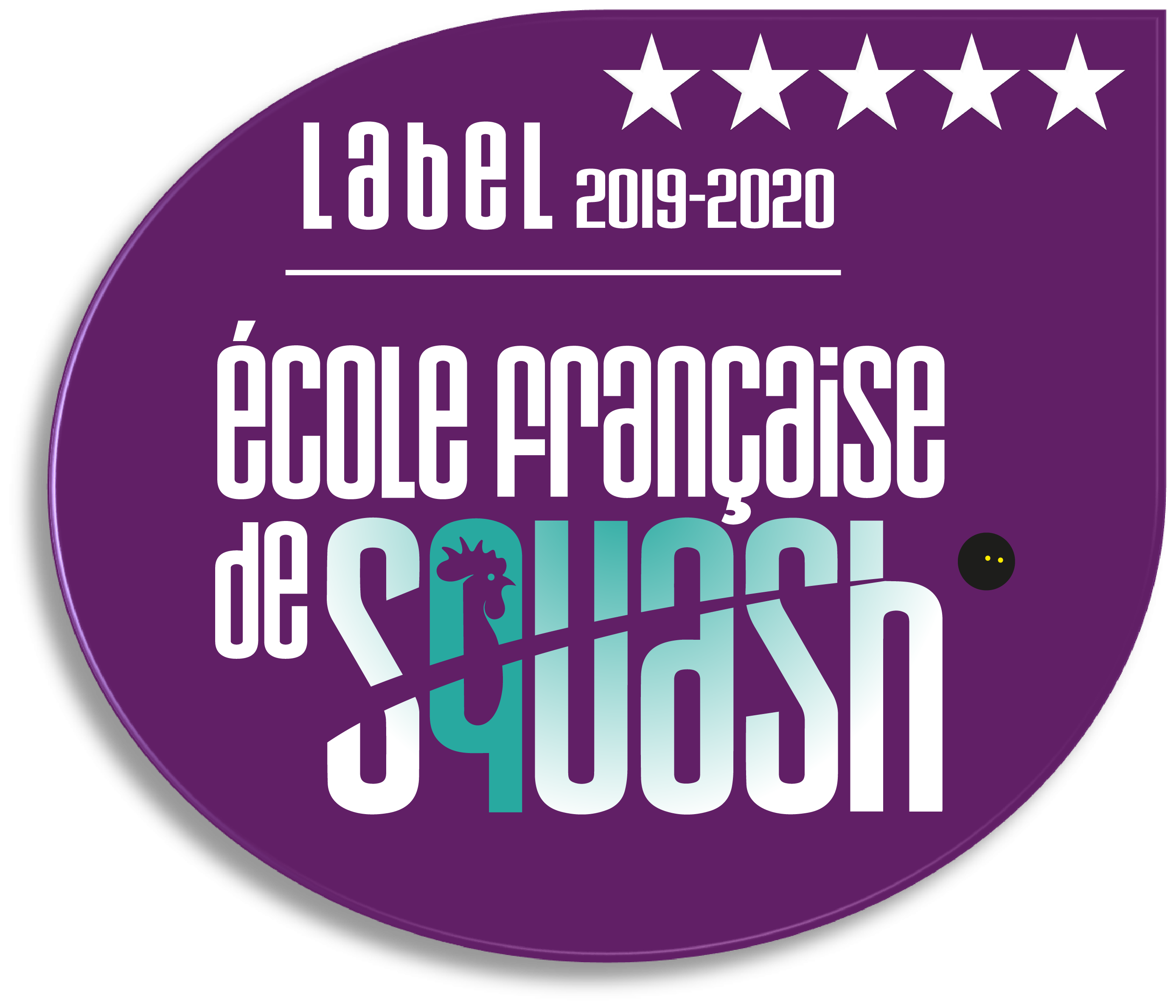 LABELS ECOLE FRANÇAISE DE SQUASH 2019-2020 : LES CLUBS RÉCOMPENSÉS